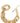 Paco Rabanne Gold Brass Bracelet