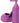 3Juin Purple Leather High Heel Pumps