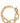 Paco Rabanne Gold Aluminum Necklace
