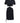 Nensi Dojaka Black Cotton Midi Dress