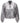 Brunello Cucinelli Silver Leather Bomber