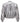 Brunello Cucinelli Silver Leather Bomber