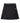 Versace Black Virgin Wool Long Skirt