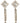 Alessandra Rich Silver Plastic Earrings