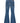 Versace Blue Cotton Flared Jeans