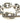 Paco Rabanne Silver Metal Bracelet