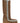 Mou Brown Lamb Leather Over The Knee
