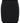 Alessandra Rich Black Wool Long Skirt