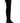 Roger Vivier Black Goatskin Over The Knee