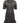 Ganni Black Cotton Short Dress