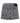 The Attico Gray Cotton Long Skirt