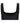 The Andamane Black Polyamide Tank Tops