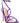 Gianvito Rossi Purple Fabric Stiletto Heel Sandals