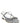 Jimmy Choo Silver Tencel Ballet Flats