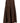 Haikure Brown Lamb Leather Midi Skirt