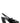 Jimmy Choo Black Leather Mid Heel Pumps