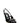 Jimmy Choo Black Leather Mid Heel Pumps