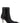 MACH & MACH Black Calfskin Ankle Boots