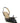 MACH & MACH Black Calfskin Mid Heel Pumps