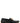 Moschino Black Leather Slip-On Loafers