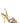 Valentino Garavani Gold Lambskin Stiletto Heel Sandals