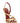 Valentino Garavani Gold Lambskin Stiletto Heel Sandals