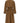 Fendi Brown Lamb Leather Coat