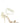 Magda Butrym White Viscose Stiletto Heel Sandals