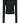 The Andamane Black Polyamide Tank Tops