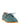 PINKO Blue Calfskin Moccassin