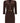 Elisabetta Franchi Brown Polyester Short Dress