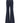 7 For All Mankind Blue Cotton Flared Jeans