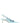 Alexandre Birman Blue Cowhide Mid Heel Pumps