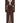 Alessandra Rich Brown Silk Midi Dress