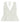 PINKO White Cotton Sleeveles T-Shirt