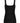 Entire Studios Black Viscose Sleeveles T-Shirt