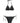Moschino Bicolor Polyester Bikini