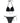 Moschino Bicolor Polyester Bikini