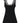 PINKO Black Viscose Sleeveles T-Shirt