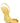 Armarium Gold Lambskin Stiletto Heel Sandals