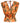 PINKO Orange Lyocell Pattern Shirt