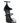 Christian Louboutin Black Goatskin Stiletto Heel Sandals