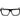 Victoria Beckham Black Acetate Glasses (Frames)