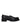 Off-White Black Leather Slip-On Loafers