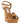 Jimmy Choo Brown Leather Stiletto Heel Sandals