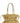 Balmain Beige Calfskin Shoulder Bag
