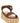 Gianvito Rossi Brown Calfskin Wedge Sandals