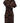 Ganni Brown Polyester Short Dress