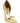 Jimmy Choo Gold Leather High Heel Pumps