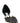 Jimmy Choo Black Tencel Mid Heel Pumps